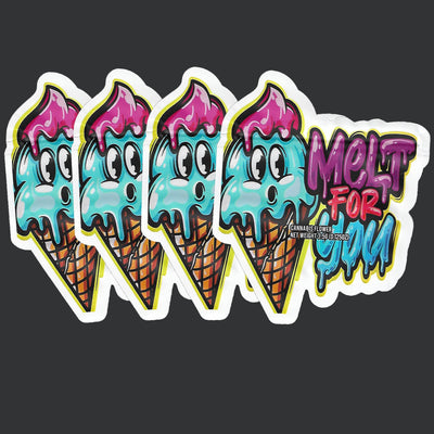 Pochon Weed Californien " Ice Cream "