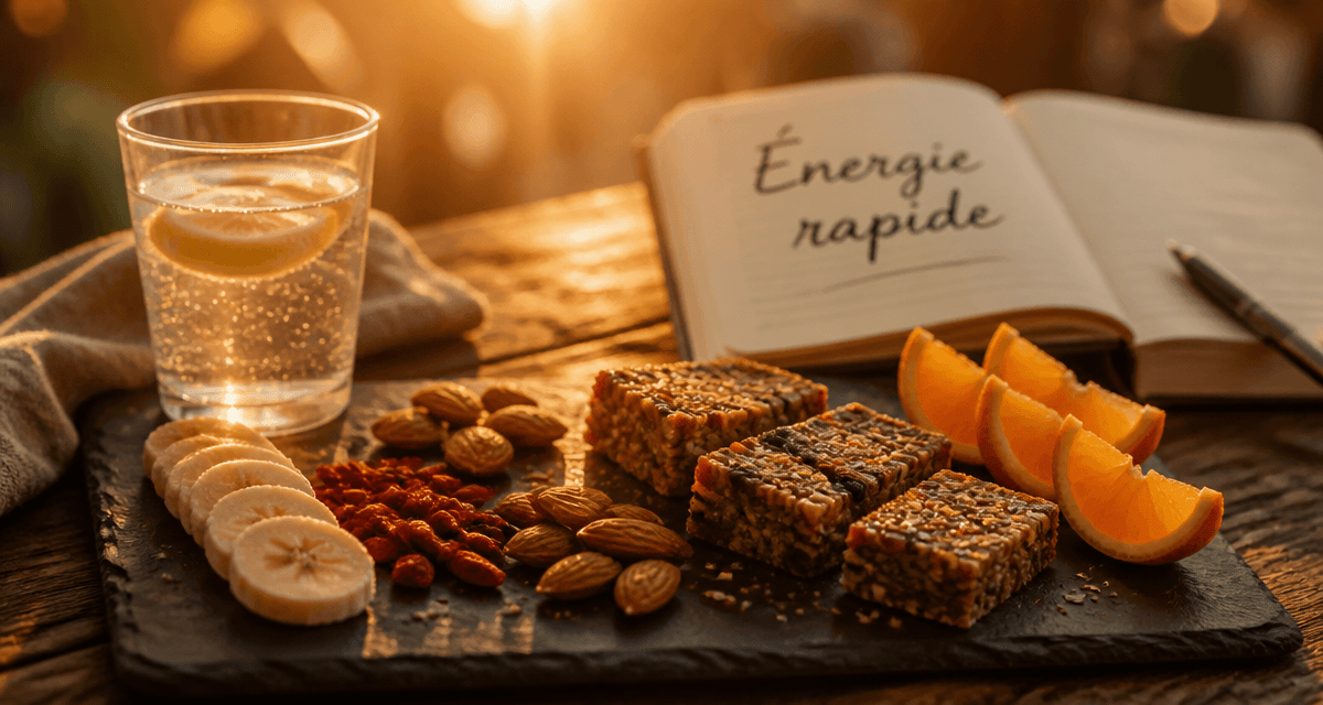 aliment qui donne de l energie rapidement fruits secs et agrumes