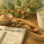 ashwagandha dosage par jour bol poudre gélules moon milk
