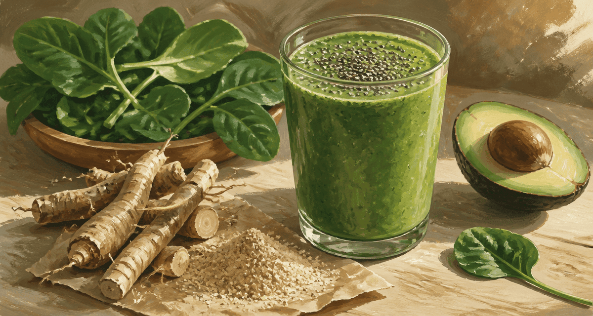 ashwagandha perte de poids smoothie racine poudre