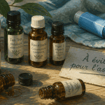asthme huile essentielle à éviter flacons et inhalateur