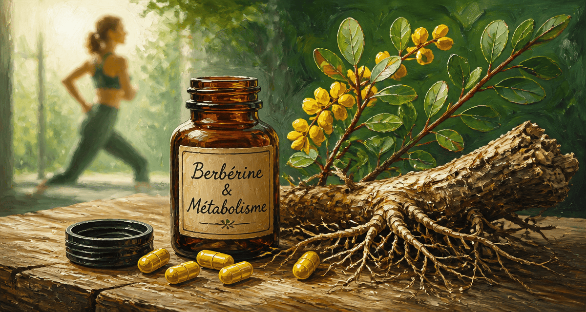berberine perte de poids flacon gélules racines
