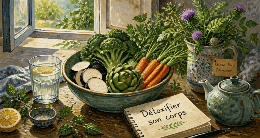 comment detoxifier son corps bol légumes detox