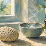 comment diffuser huile essentielle galet argile bol eau