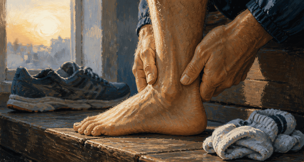 douleurs au tendon d achille massage pied