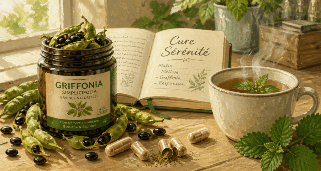 griffonia effet au bout de combien de temps pot graines infusion