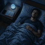 je suis fatigue mais j arrive pas a dormir personne allongee lit nuit
