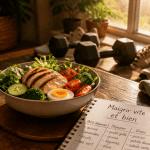 Maigrir vite et bien, repas sain et sport