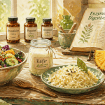manque d enzymes digestives symptomes salade fruits kefir