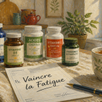 Medicaments contre la fatigue sur table