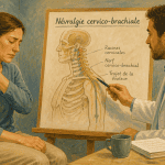 nevralgie cervico brachiale et stress femme consultation