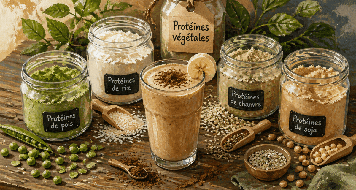 proteine vegetale en poudre danger bocaux et smoothie