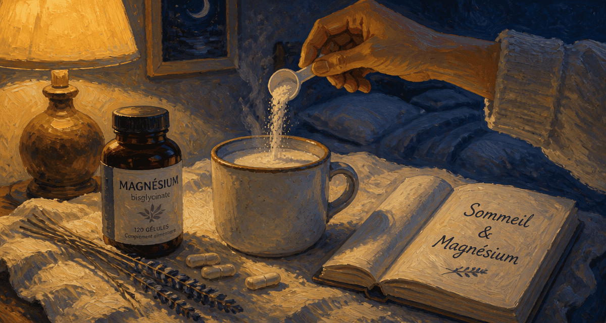 quel magnesium pour le sommeil mug poudre