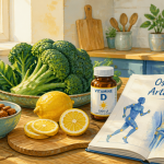 quel vitamine pour les os et articulations, aliments et compléments sur une table