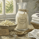 quelle huile essentielle pour lessive maison, ingrédients naturels sur table