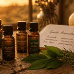 quelle huile essentielle flacons plantes carnet aromathérapie