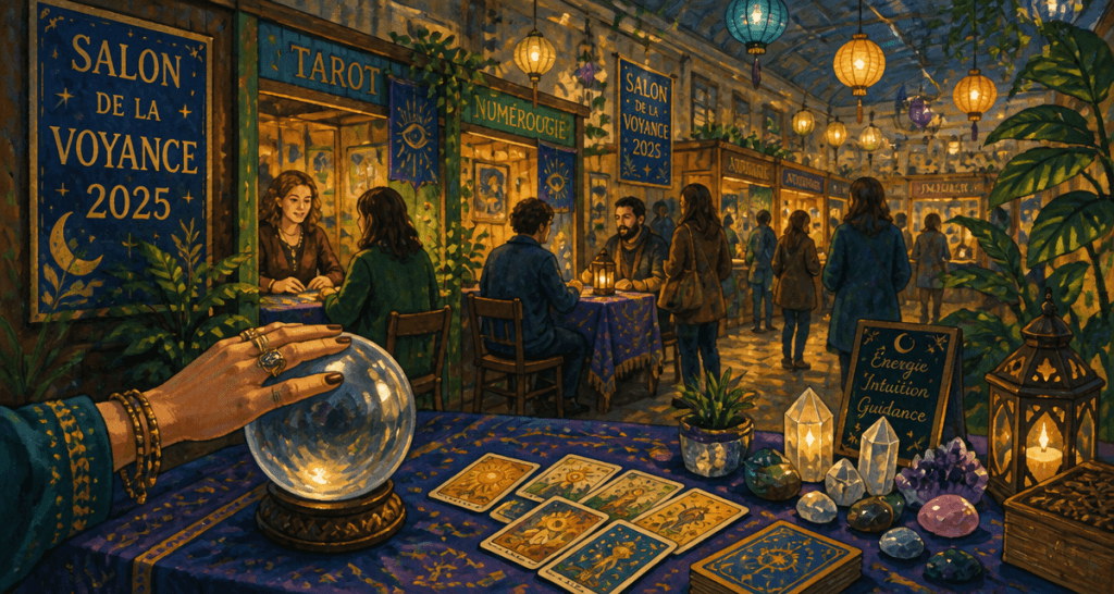Salon de la voyance 2025, stands et visiteurs