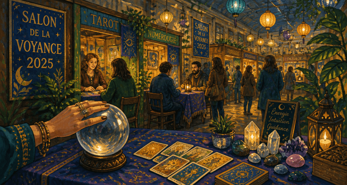 Salon de la voyance 2025, stands et visiteurs