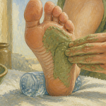 tendinite sous le pied remede de grand mere cataplasme argile