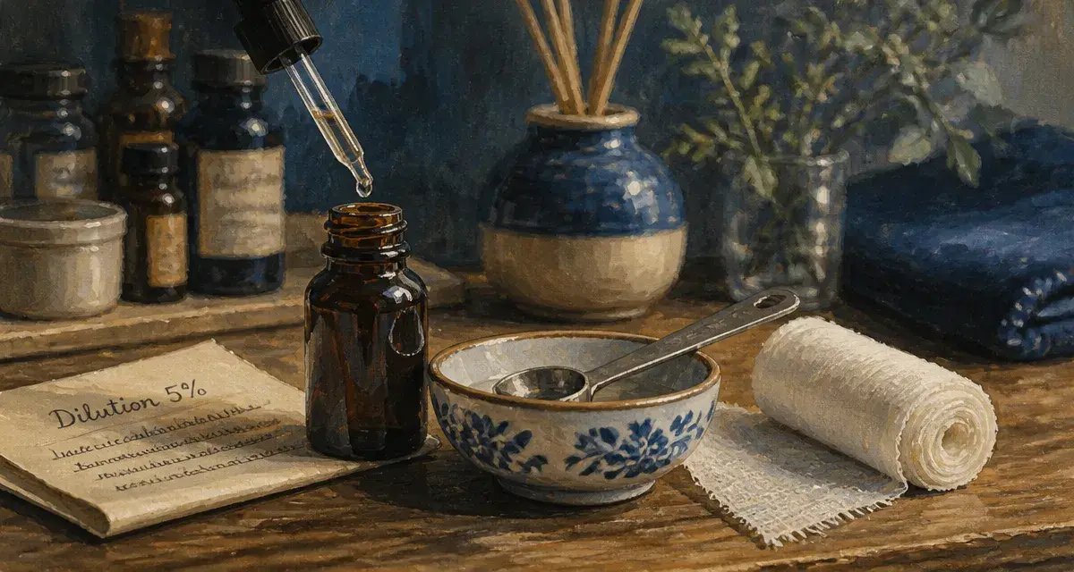 Comment utiliser une huile essentielle : dilutions et règles de sécurité