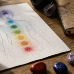 Couleur des chakras : schéma des 7 centres énergétiques en couleurs