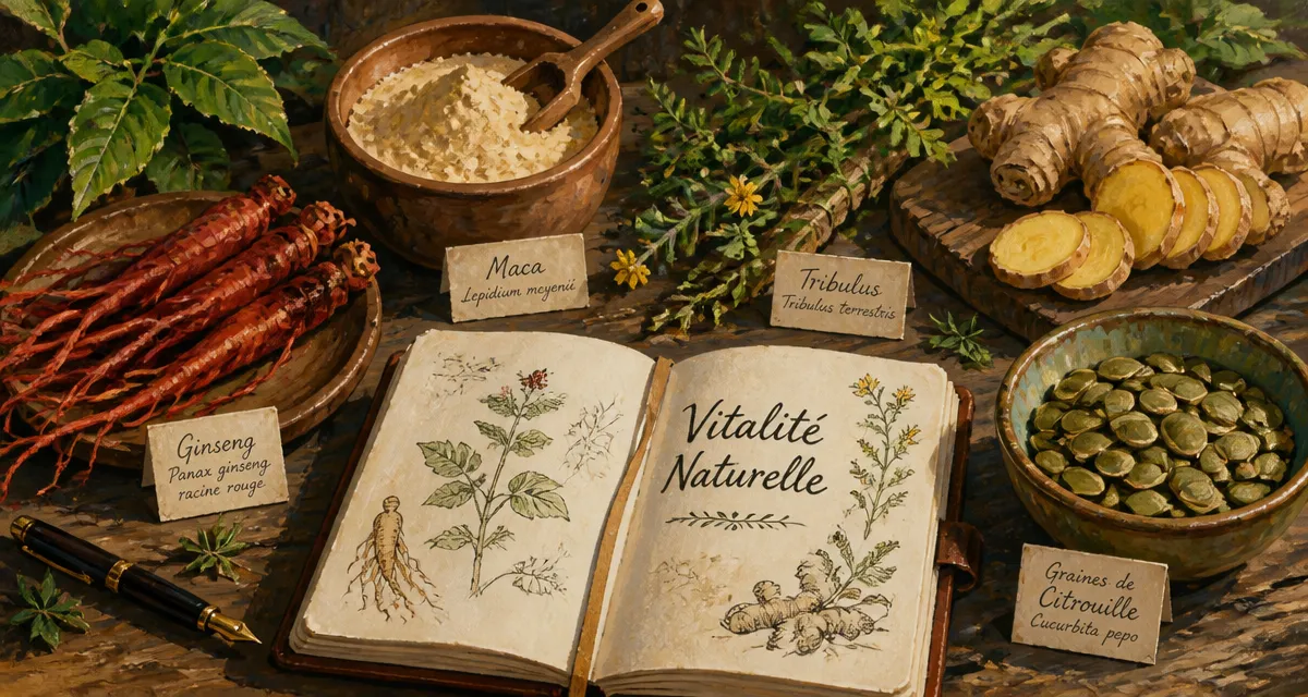 produit naturelle pour erection plantes table