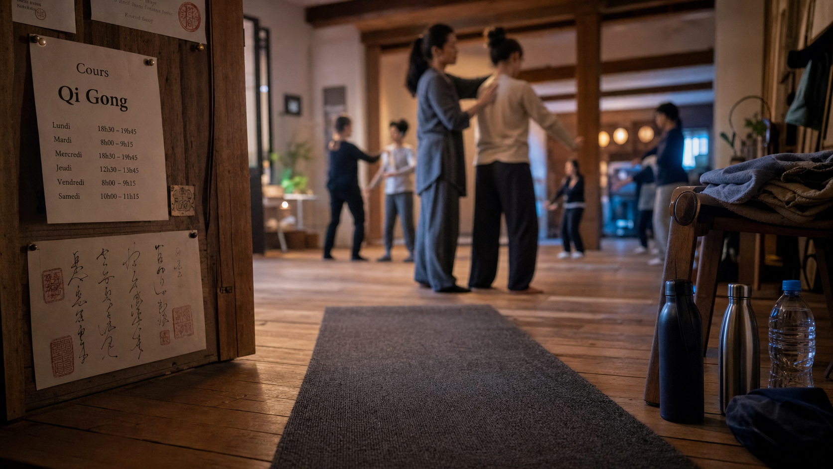 Qi gong autour de moi : cours près de chez vous, tapis et professeur de qi gong
