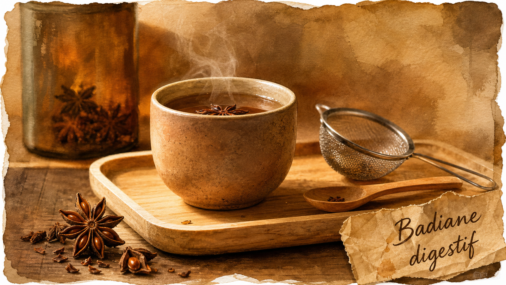 Tisane de badiane pour les bienfaits : thé ou tisane digestif