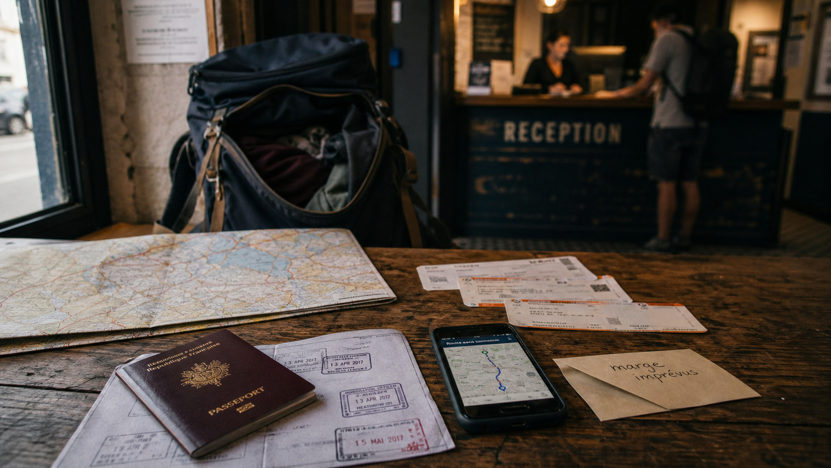 Bien préparer un voyage en solo : carte, passeport et budget sécurité