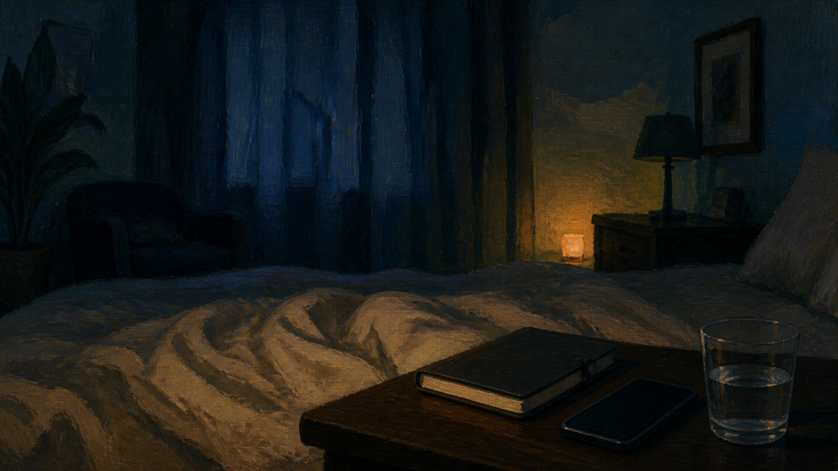 Chambre nocturne : rituel du soir, mélatonine, pensées, comment s endormir vite quand on est pas fatigue