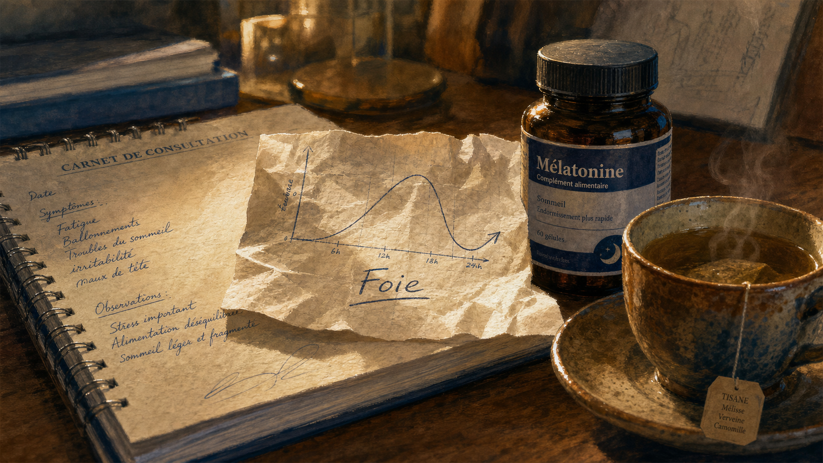 Mélatonine danger foie : risques selon la dose et interactions