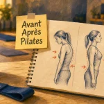 Pilates avant après : posture et gains de dos illustrés