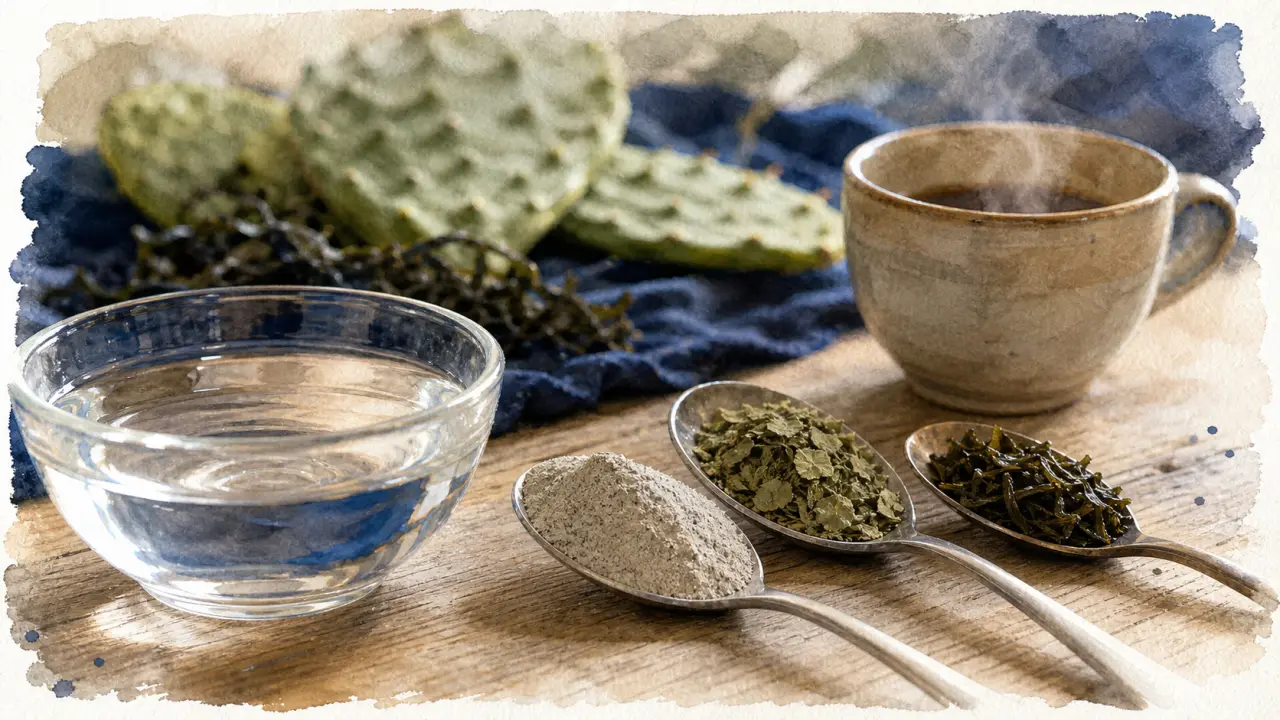 Plante coupe faim : konjac, nopal, fucus pour les fringales