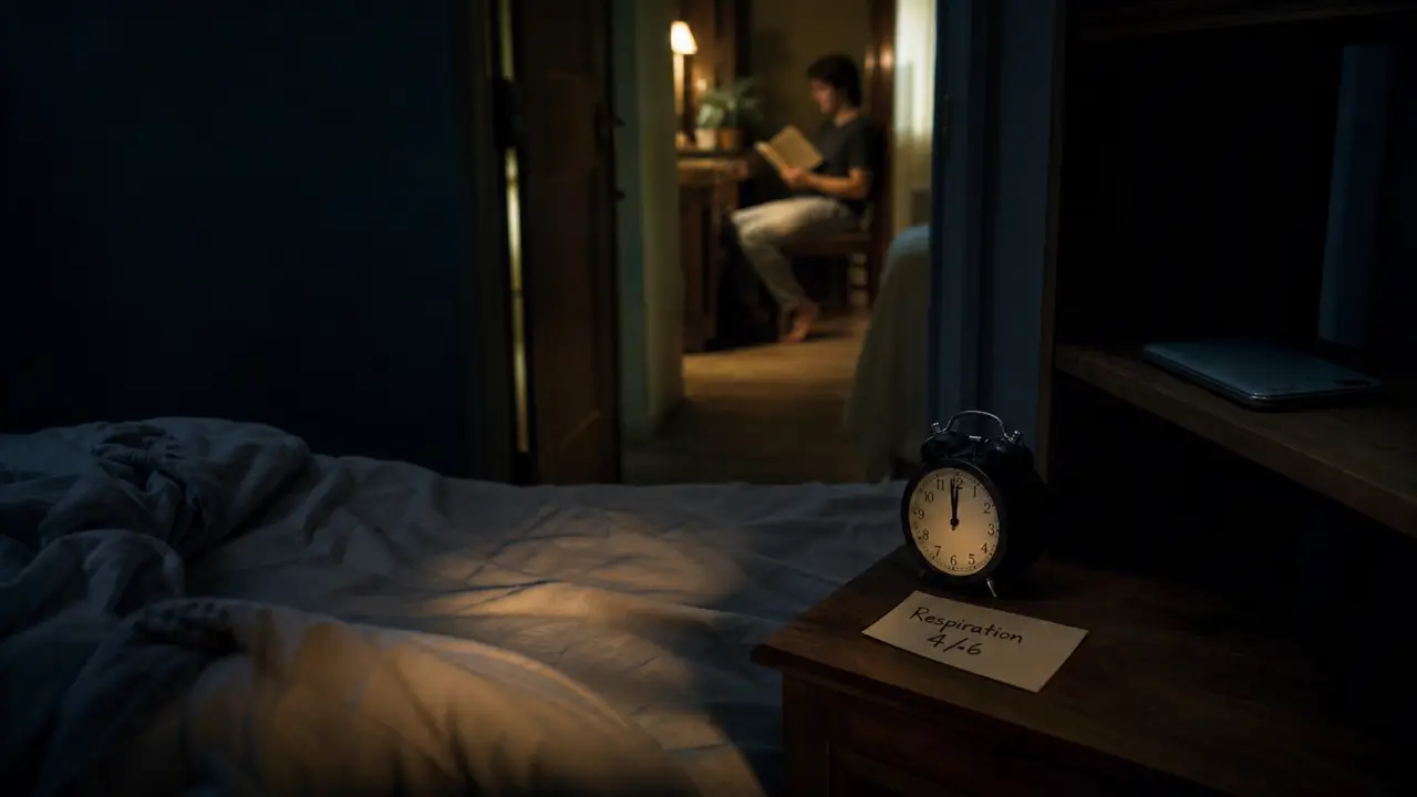 Comment faire pour dormir quand on y arrive pas : réveil, respiration et lecture dans le noir