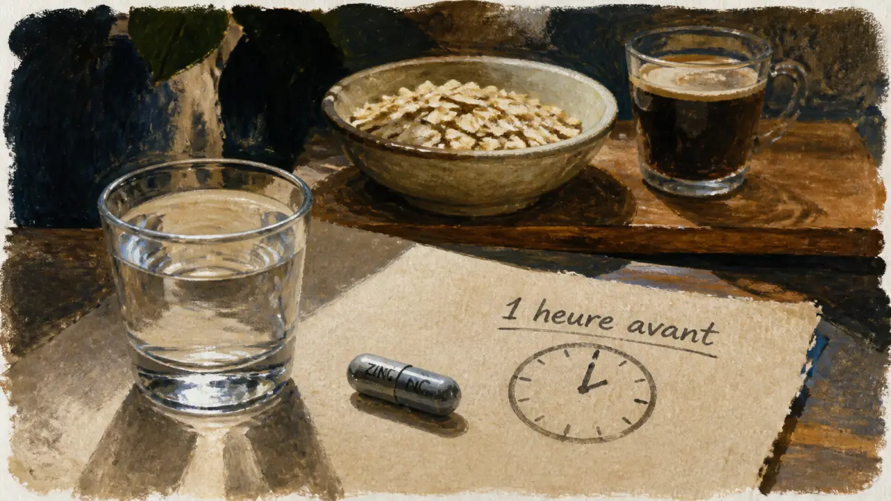 Comment prendre le zinc à jeun : timing et 10 mg