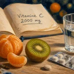 Effets secondaires vitamine C 2000 mg : orange, kiwi et comprimés