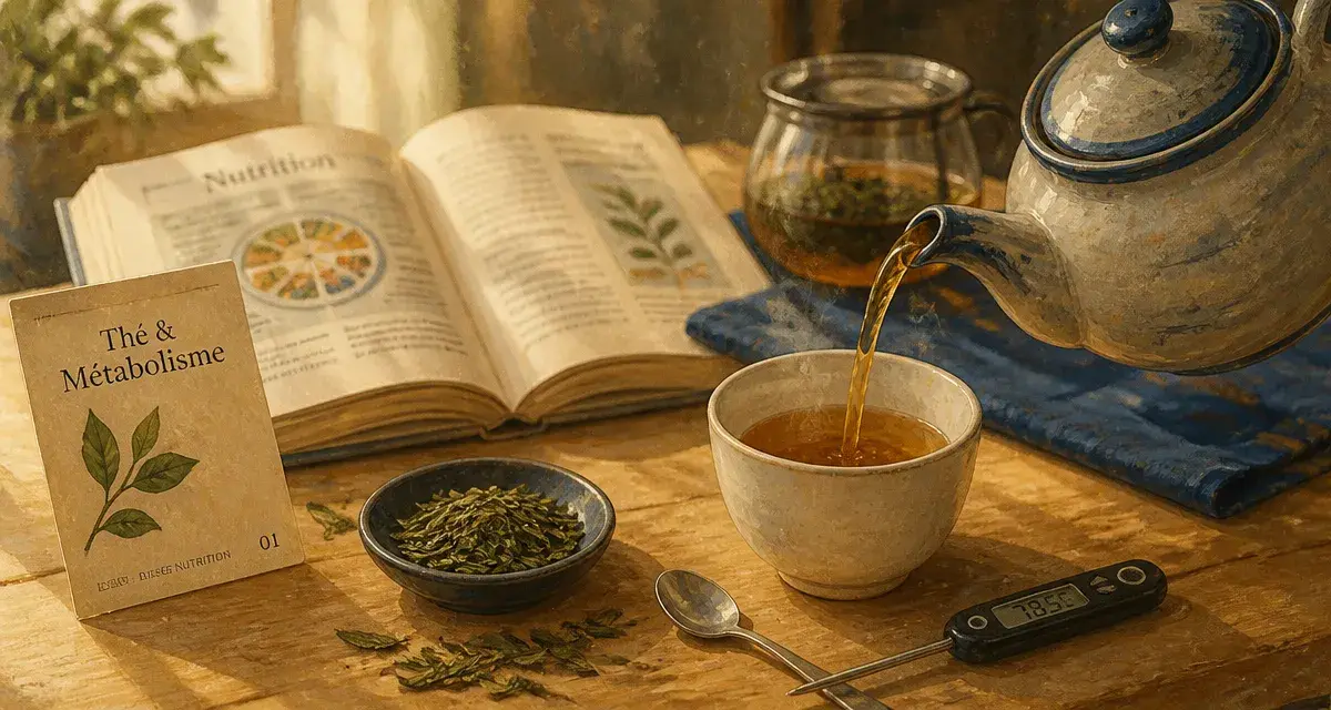 Maigrir the : thé et perte de poids, tasse fumante