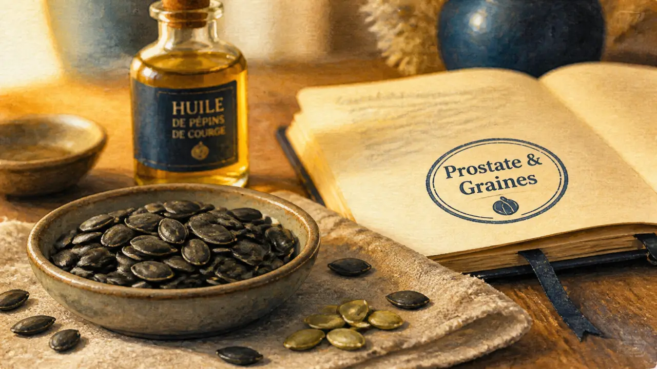 Graines de courge, prostate et confort urinaire