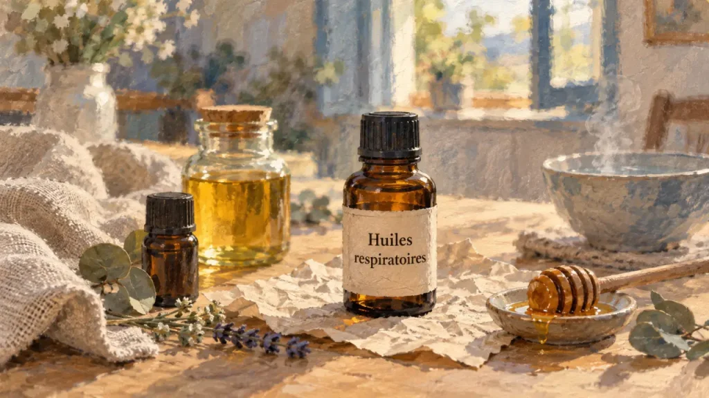 Bronchite huiles essentielles : lesquelles choisir, comment les diluer et quand consulter ?