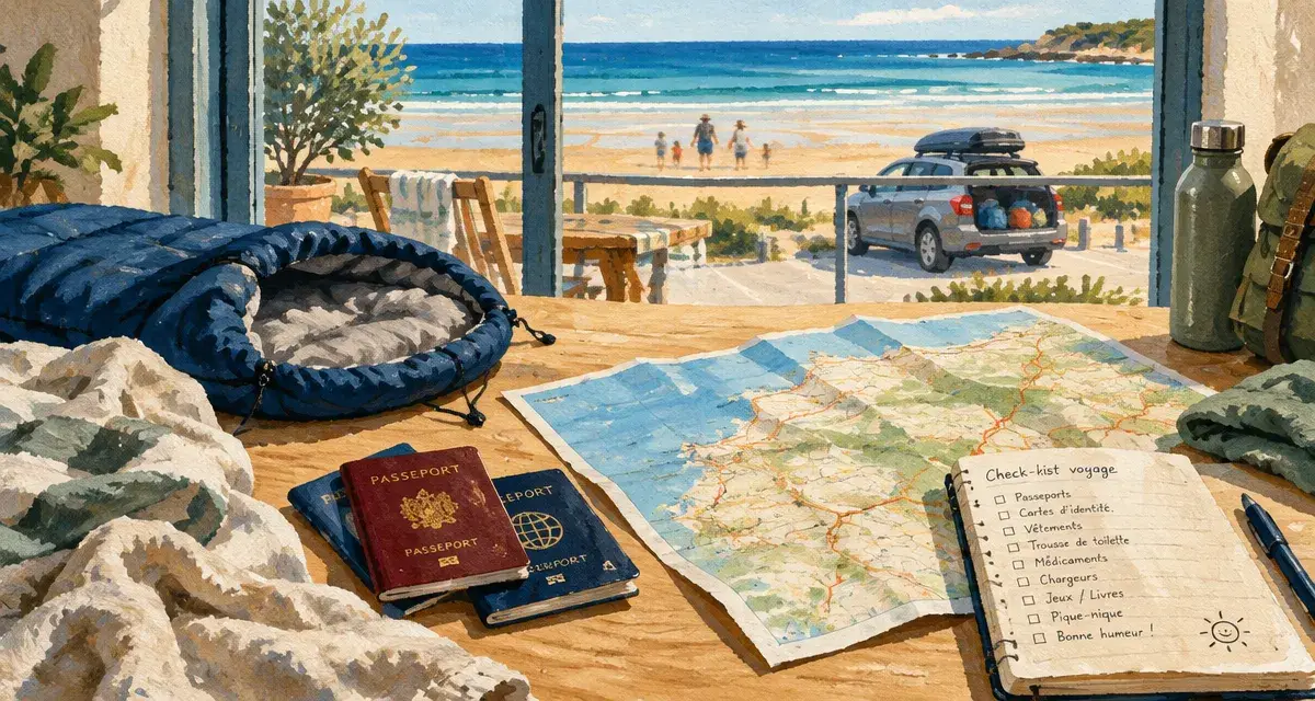 Destination pour voyage en famille : passeports et checklist avant le départ